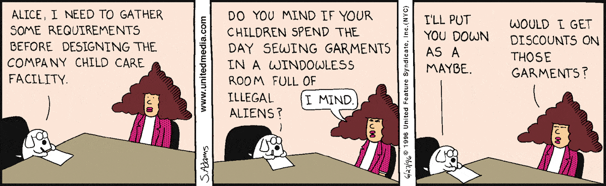Dilbert Cartoon